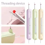 1*Portable 2-in-1 Needle Threader and Seam Ripper Sewing Needle Threading Tool