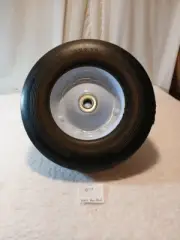 no flat cart tires.With This Tire Will Never Go Flat .10 X 2.75 With White Rim