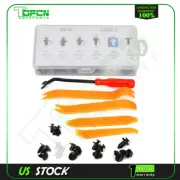 100PC 6size Clip Trim Car Push Pin Rivet Bumper Door Fastener + Removal Tool kit (for: Fiat)