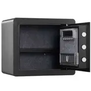 1.2 Cubic Feet Steel Safe with Dual Lock System and Alarm Protection