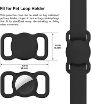 2xPc Apple AirTag-Holder Case Dog/Cat-Pet Collar 1 Pack Compatible