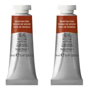 2x Winsor & Newton 14ml Professional Watercolour Paint Magnesium Blue Hue S2