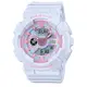 【CASIO 卡西歐】BABY-G 迷人光芒 珠光色雙顯錶款 藍 BA-110FH-2A_43.4mm