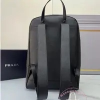 在飛比找蝦皮購物優惠-（二手98新）PRADA 普拉達 Saffiano皮革 黑色