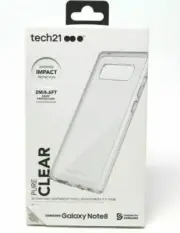Brand New Tech21 Pure Clear Case For Samsung Galaxy Note 8 BRAND NEW