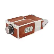 Mini projector, cartoon portable projector, LED micro video projector