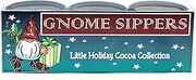 McSteven’s Little Holiday Cocoa Collection “Gnome Slippers” - S'Mores Cocoa, Chocolate Cocoa, Vanilla Cocoa - Set of Three 3 oz Festive Containers - Little Holiday Cocoa Collection “Gnome Slippers”
