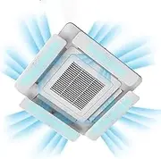 Air Conditioner Windshield Central Air-Conditioning Outlet Wind Baffle, Prevent Direct Blowing, Office Ceiling Air-Conditioning Wind Direction Deflector, Ceiling Air-Conditioning B