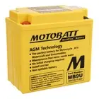 Motobatt AGM Battery for Piaggio Fly 150 2005-2014