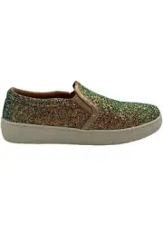 Skechers Glitter Slip-On Shoes Goldie Glitz & Bitz Gold