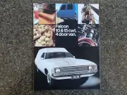FORD FALCON XA PANEL VAN BROCHURE.