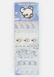 [STUCK ON YOU STUDIOS] Cherubs Glitter Sticker Sheet