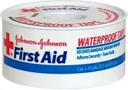 Johnson & Johnson First Aid Waterproof Tape (Pack of 2)