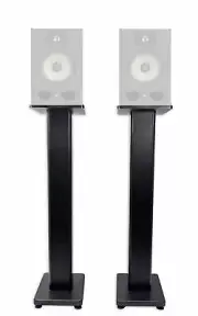 (2) Rockville 36” Studio Monitor Speaker Stands For Focal ALPHA 65 Monitors