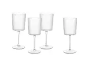 Flute All-Purpose Wine Glasses, Set of 4