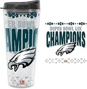 Rico Industries NFL Football Philadelphia Eagles 2025 Super Bowl Champs Double Wall 20oz Tritan Tumbler
