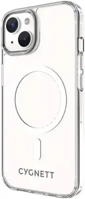 CYGNETT AeroMag Clear Protective Case for iPhone 13/14 MAGSAFE Compatible