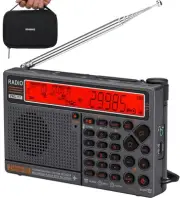 Shortwave Radio with APP Control and Antenna Port, AIR AM FM SW UHF VHF WB NO...