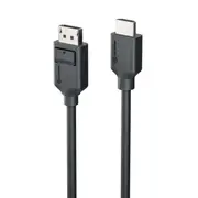 Alogic EL2DPHD-03 3m DisplayPort to HDMI 1.4 Cable Male to Male 2m, Elements Series, Black