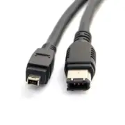 5m FireWire 6 Pin to 4 Pin Cable IEEE 1394 6P-4P Male-Male 6M/4M up to 400Mbps