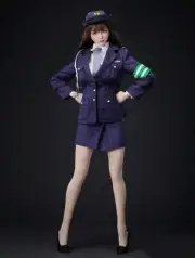 1:6 Blue Japanese Police Uniform Suit Full Set 12" Woman Action Figure Toys