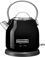 [KitchenAid] 5KEK1222BOB Kettle, Stainless Steel, 2200 W, 1.25 liters, Black