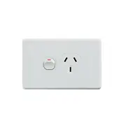 Classic Single Power Point 250V 10A Horizontal Pack