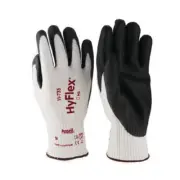 Ansell Hyflex 11-735 (1 Pair) Cut 5 Resistant PU Palm Coated Gloves Intercept™Ya