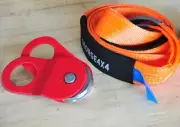 Snatch Block+Tree Trunk Protector 14T*3M kit, 4WD Winch Anchor System George 4x4
