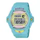 【CASIO】卡西歐 Baby-G 夏日繽紛 100米防水 運動電子錶 BG-169PB-2 藍/黃