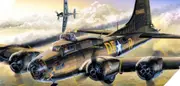 Academy 1/72 B-17F "Memphis Belle" Flying Fortress Plastic Model Kit [12495]