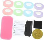 minkissy 11 Piece Lash Extension Kit Lash Tape Glue Silicone Pad Jade for Perfect Application