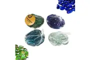 3KG Glass Pebbles Marble Beads Aquarium Fish Tank Stones Indoor Decoration
