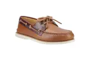 Sperry Mens Authentic Gold Cup Leather Boat Shoes (Tan/Brown) - UTFS11455