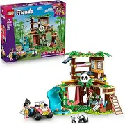LEGO® Friends Panda Sanctuary Animal Care 42648 Building Set Toy for Kids, 2 Minidolls and 3 Bear Figures for Imaginative Play, Tree House and ATV Playset for Girls and Boys Aged 7 and up