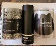 Wakse 3pcs Kit 12.8oz Wax Beans,melting Pot,70pcs Applicator