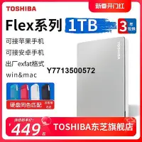 在飛比找Yahoo!奇摩拍賣優惠-東芝移動硬碟1t flex mac蘋果手機 macbook 