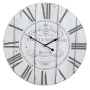 Clocks Wall Hanging Cafe Chef Le Normand Olive Large Clock 58cm