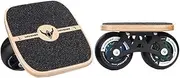Anti-Slip Split Skateboard with PU Wheels High-end Bearings, Portable Drift Skates with Maple Board