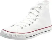 [CONVERSE ALL STAR] Converse Womens All Star Hi High Top Chuck Taylor Chucks Trainers - Optical White - 9