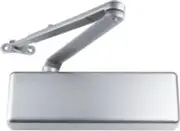 ZOOM PRECISION 4041 Heavy Duty Automatic Door Closer - Adjustable for Silver