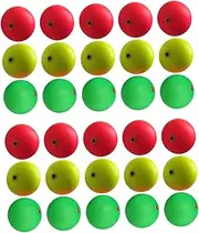 WOONEKY 30pcs Fishing Floats Fishing Line Floating Balls Fishing Foam Floats Fishing Equipment for Fishing
