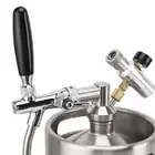 Mini Beer Keg Growler 5L Stainless Steel Portable Pressurized Home Dispenser Sys