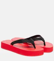 [The Row] The Row Dune platform thong sandals AU 9 red