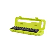 RYOBI Deep Impact Socket Set 1/2 in Metric Universal Hand Tool (11-Piece)