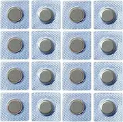 8 Sets Hidden Magnetic Snap,Invisible Magnets Sew in PVC for Thin Fabrics