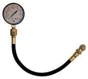 SAP67404 Tire Pressure Gauge, Analog, 1.50 in. Diameter Gauge, 0-15 psi, Each
