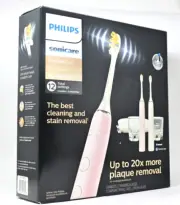 Philips Sonicare DiamondClean Power Toothbrush Set (Pink/White)
