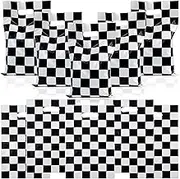 HCYIRPTBL Race Car Theme Checkered Treat Candy Bags,60Pcs Race Car Party Favors Bags,Race Car Goodie Bags,Race Car Theme Black and White Checkered Gift Bags for Birthday Party Decoration Supplies