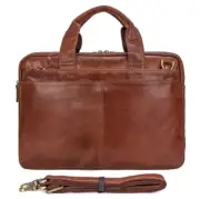 Classic Leather Bag With Retro Finish